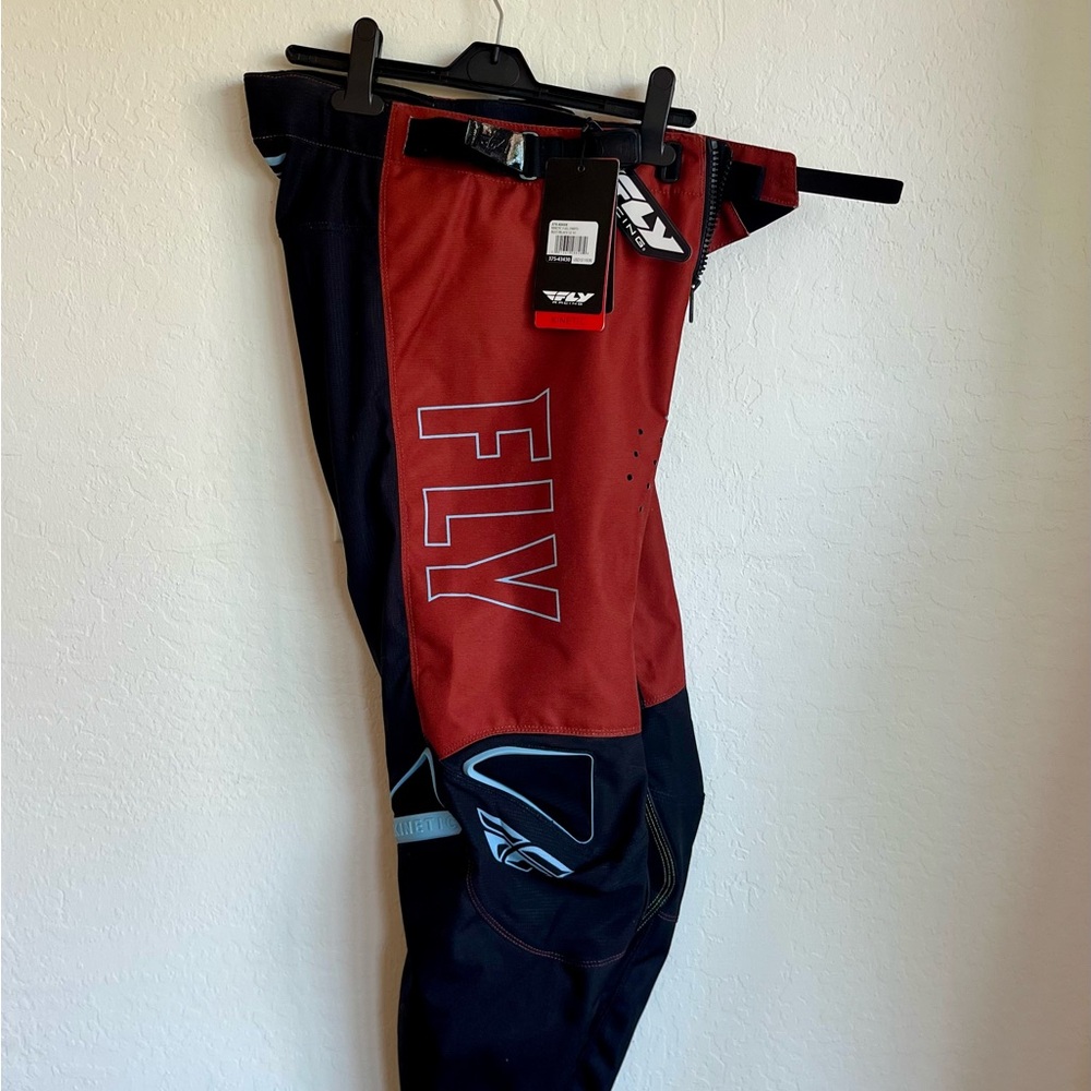 Fly Racing Women's Orange and Black Pants
